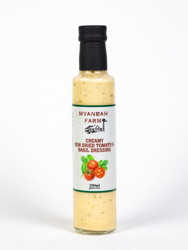 MYANBAH FARM CREAMY SUN DRIED TOMATO & BASIL DRESSING