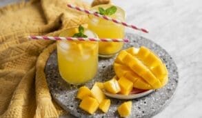 Mango iced tea