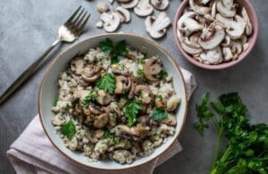 Mushroom-risotto