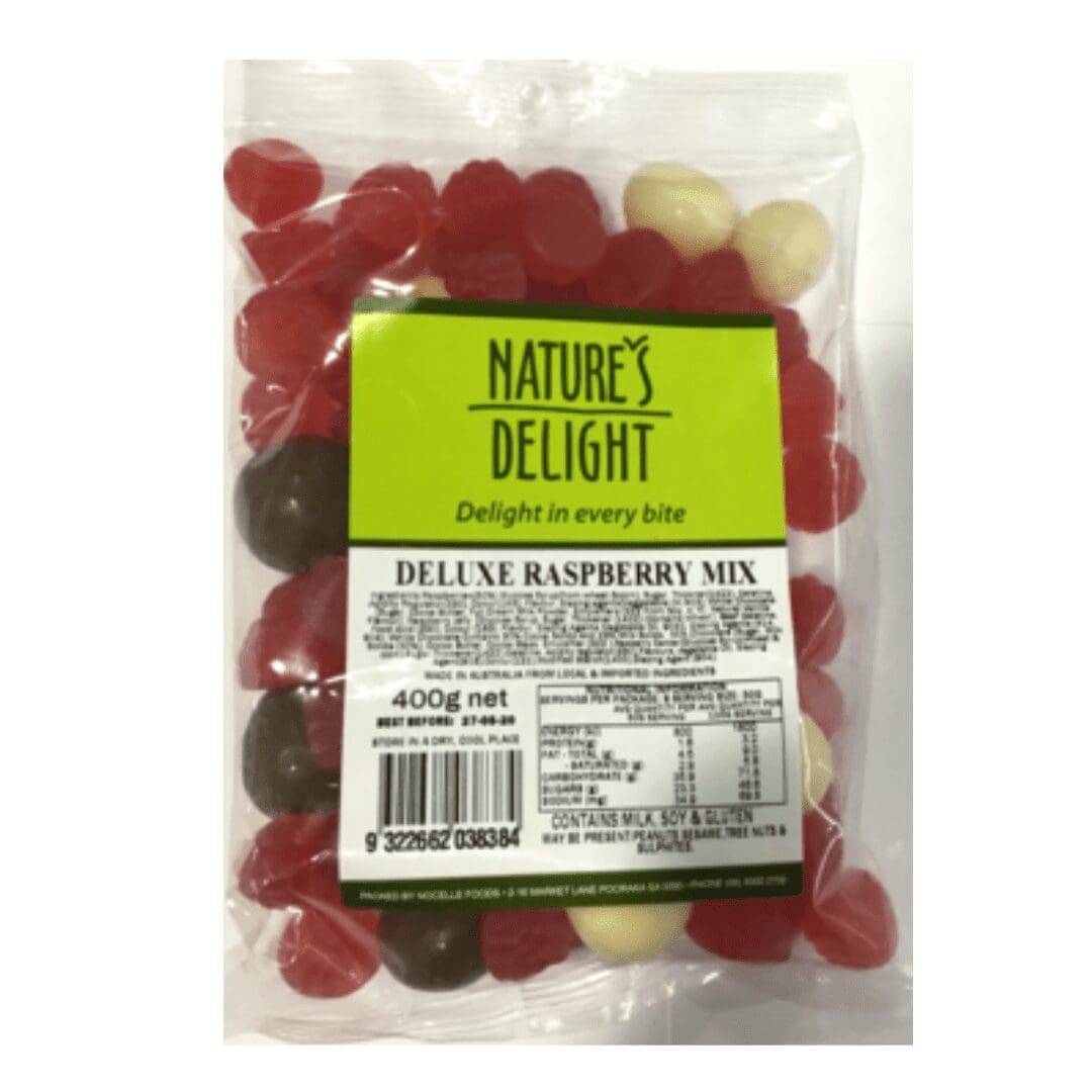 NATURES DELIGHTS DELUXE RASPBERRY MIX (1)