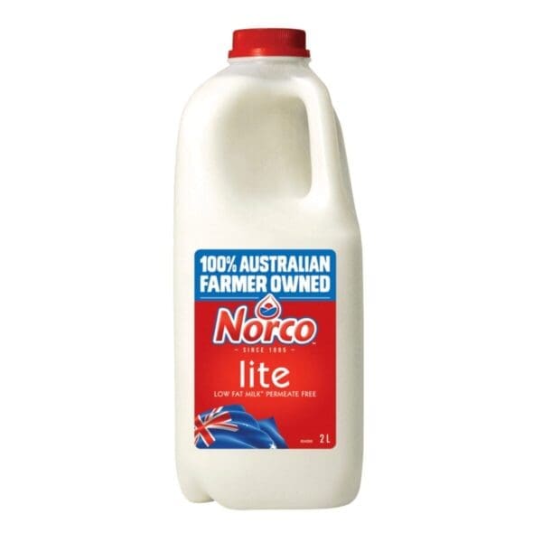 NORCO LITE WHITE MILK 2 LITRE