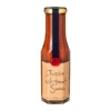Bottle of Aussie Bush Tomato Sauce, 250ml, with handwritten label and red wax seal.