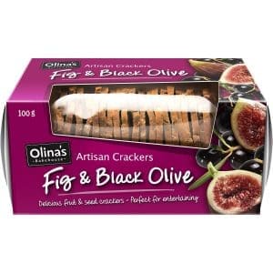 OLINAS ARTISAN FIG & OLIVE CRACKERS