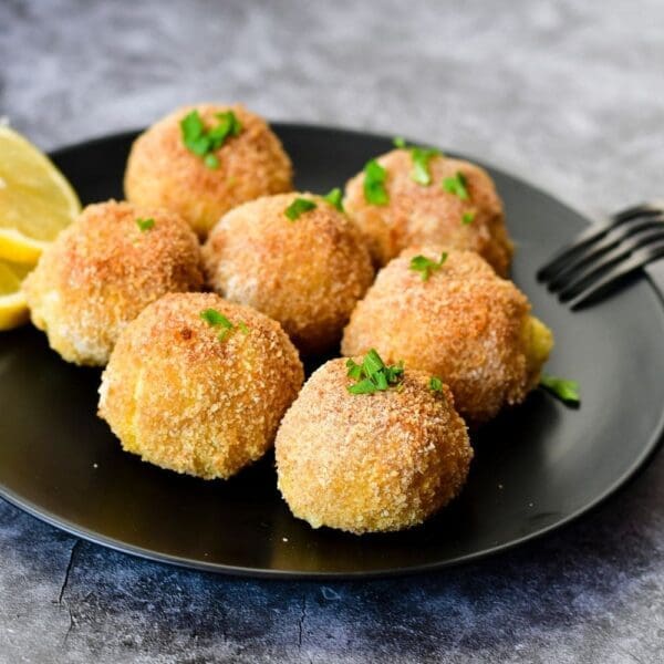 OPERA ARANCINI WITH EGGPLANT