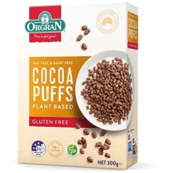 ORGRAN COCOA PUFFS