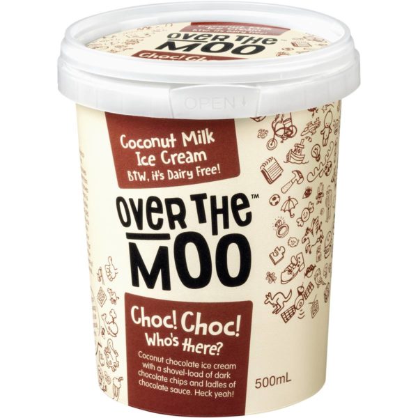 OVER THE MOO ICE CREAM CHOCOLATE