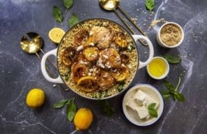 One-Pan-Greek-Style-Chicken-Rice