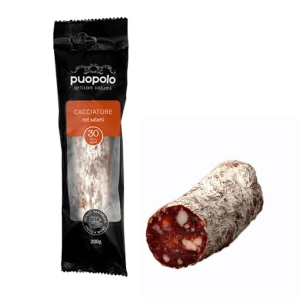 PUOPOLO ARTISAN CACCIATORE HOT SALAMI