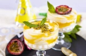 Passionfruit parfait