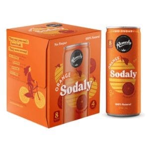 REMEDY SODALY PREBIOTIC ORANGE 4PK