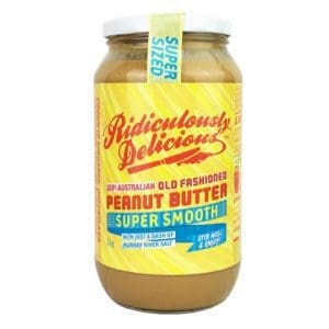 RIDICULOUSLY DELICIOUS PEANUT BUTTER SUPER SMOOTH