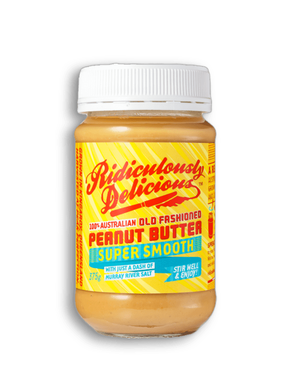 RIDICULOUSLY DELICIOUS PEANUT BUTTER SUPER SMOOTH