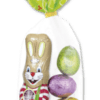 ROHAN'S BUNNY WITH EGGS MILK CHOCOLATE