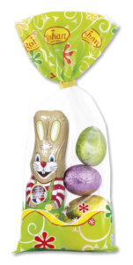 ROHAN'S BUNNY WITH EGGS MILK CHOCOLATE