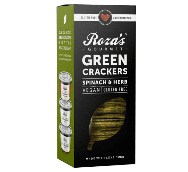 ROZAS GREEN CRACKER SPINACH AND SESAME
