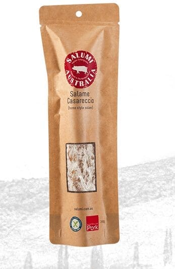 SALUMI AUSTRALIA FREE RANGE CASARECCIO ORIGINAL SALAMI