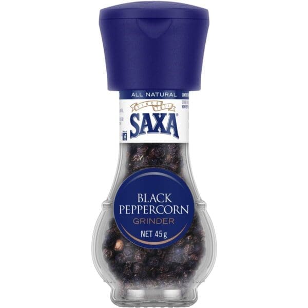 SAXA BLACK PEPPERCORN GRINDER