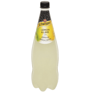 SCHWEPPES LEMON LIME MINERAL WATER