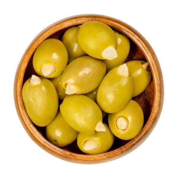 SEGRETI ALMOND STUFFED GREEN OLIVES