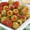 SEGRETI GREEN OLIVES STUFF-SEMI DRIED TOMATO - Image 2