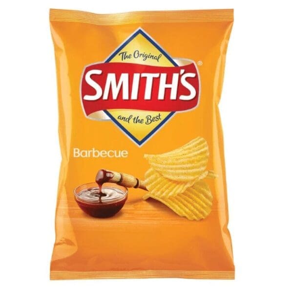 SMITHS CHIPS CRINKLE BBQ new