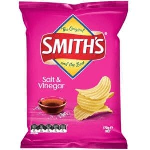 SMITHS CHIPS CRINKLES SALT AND VINEGAR