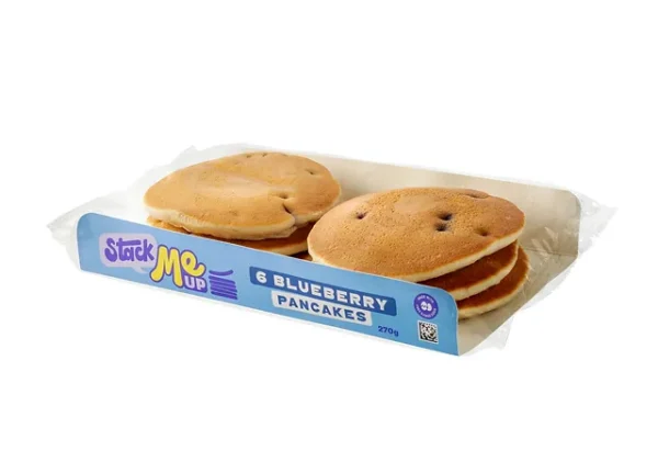 STACK ME UP BLUEBERRY PANCAKES 6 PIECE