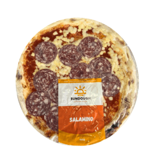 SUNDOUGH SALAMINO PIZZA