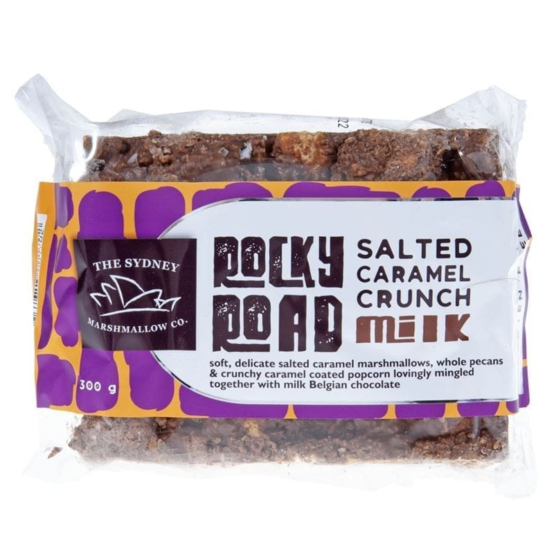 SYDNEY MARSHMALLOW CO. ROCKY ROAD MILK SALT CARAMEL