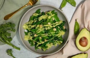 Snow pea salad