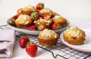 Strawberry-Muffins