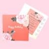 HAPPY BIRTHDAY SWAN RIVER DAISIES CARD