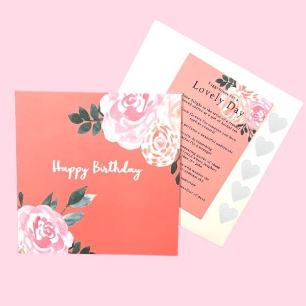 HAPPY BIRTHDAY SWAN RIVER DAISIES CARD