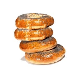 THE BAGEL BOYS POPPY SEED BAGELS