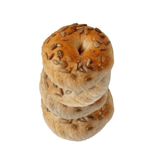 THE BAGEL BOYS RYE SUNFLOWER SEED BAGELS