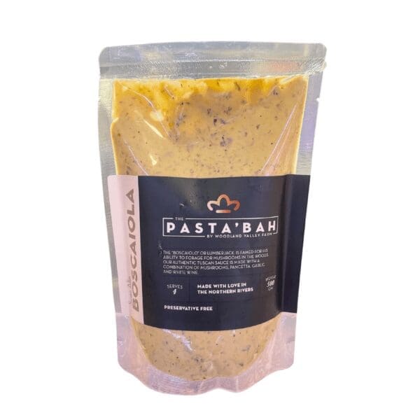 THE PASTABAH BOSCAIOLA SAUCE