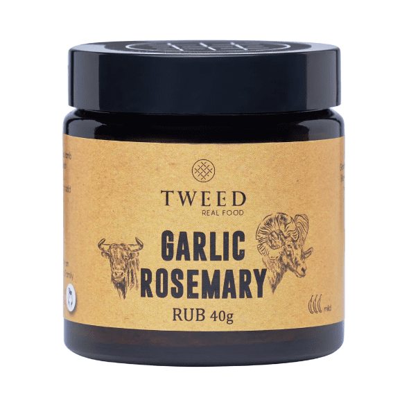 TWEED REAL FOOD GARLIC ROSEMARY RUB