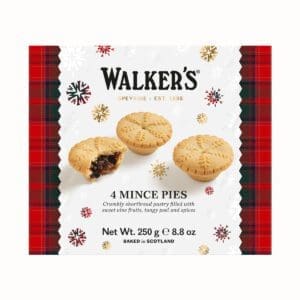 WALKERS 4 FRUIT MINCE PIES