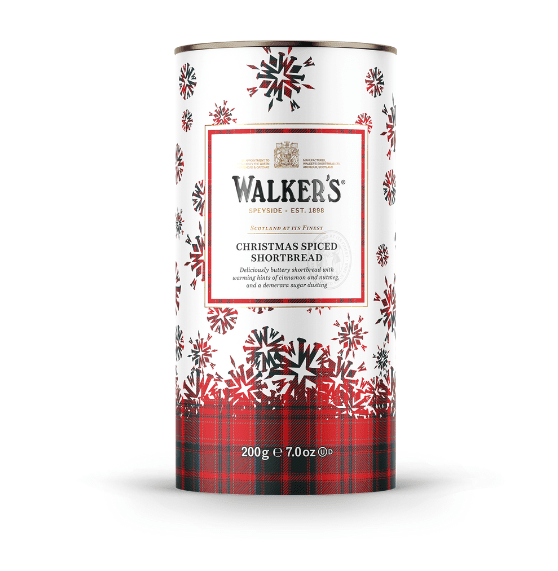 WALKERS CHRISTMAS SPICED SHORTBREAD