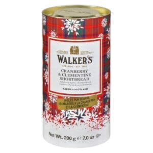 WALKERS CRANBERRY AND CLEMENTINE SHORTBREAD