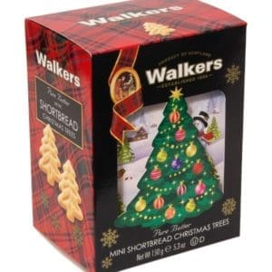 WALKERS PURE BUTTER MINI SHORTBREAD CHRISTMAS TREES