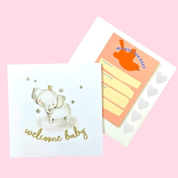 WELCOME BABY CARD