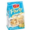 Blue package of Gastone Lago Elledi Party Wafers, Vaniglia flavor, 250g with vanilla imagery.