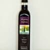 Dark glass bottle of Aegean Imports gourmet balsamic vinegar, 16.9 fl oz, with scenic label.