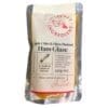 Apple cider and Dijon mustard ham glaze, 250g, no artificial colors or flavors, small batch.