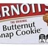 Arnott's Butternut Snap Cookies packet; no artificial flavors/colors; 250g; nutritional info.