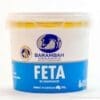Barambah Organics marinated feta, blue/white label, 200g, Australian-made cheese.