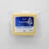 Barambah Organics 250g Tasty Cheddar, sealed, organic certification on blue and white label.