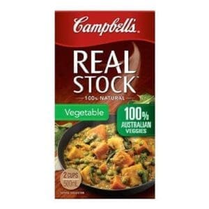 Campbell's Real Stock Vegetable, 100% natural, 500ml, 100% Australian veggies.