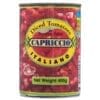 Capriccio Italiano diced tomatoes can in juice, 400g, with 100% Italian tomatoes.